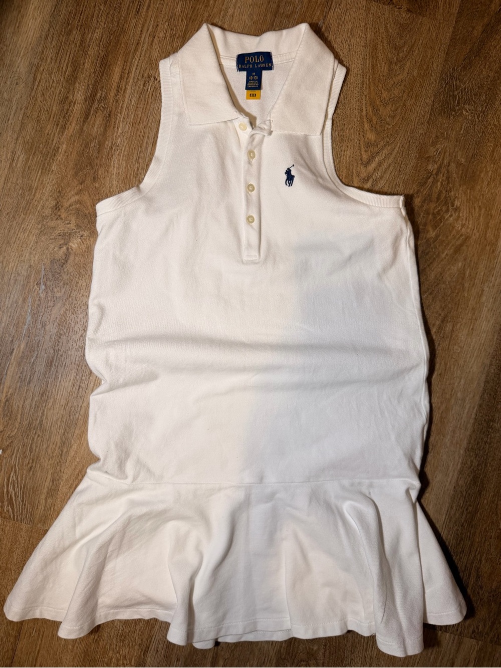 Polo Ralph Lauren Girls White Sleeveless